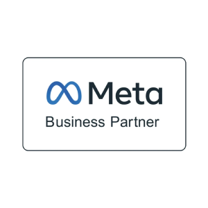 Business Partner : Officieel erkend door Meta voor bewezen prestaties, hoge uitgaven en kwaliteitsstandaarden.